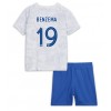 Frankrike Karim Benzema #19 Bortedraktsett Barn VM 2022 Kortermet (+ korte bukser)